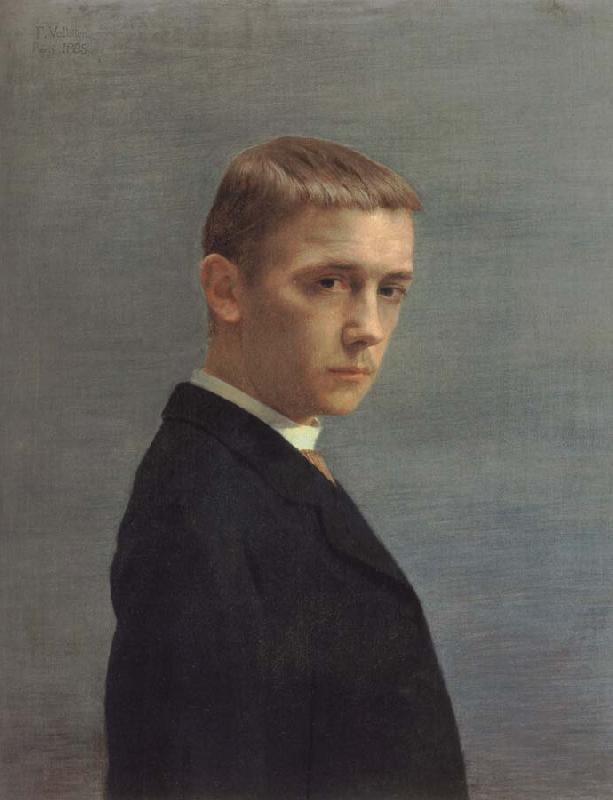 Felix Vallotton Self-Portrait at the Age of Twenty Sweden oil painting art